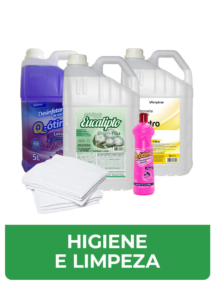 higiene e limpeza